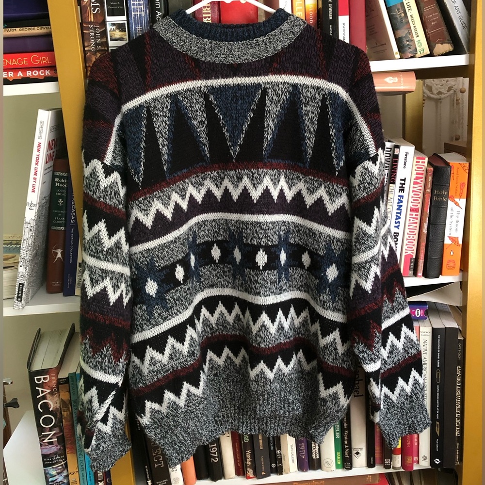 Vintage Todays News 80s Sweater